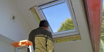 Habillage autour d'un Velux-1