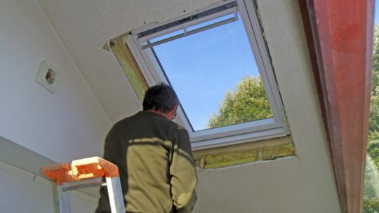 Habillage autour d'un Velux-1